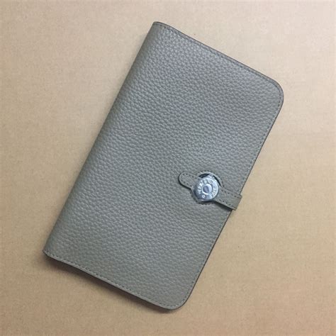 hermes dogon wallet grey|hermes wallet worth it.